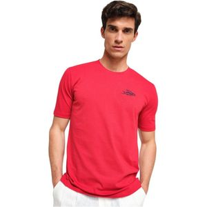 Peninsula, Heren, Tops, Rood, Maat: L Katoen,