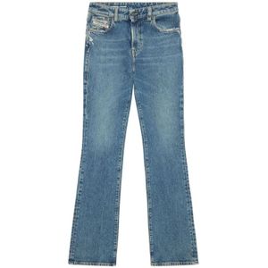 Diesel, Dames, Jeans, Blauw, Maat: W29 L32 Katoen,
