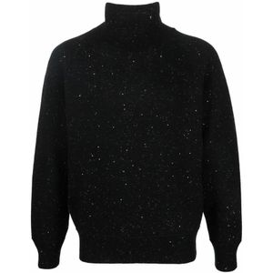 Ferragamo, Heren, Truien, Zwart, Maat: L Wol,