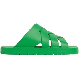 Bottega Veneta, Heren, Schoenen, Groen, Maat: 43 EU Leer,