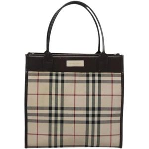 Burberry Vintage, Dames, Pre-owned, Beige, Maat: ONE Size