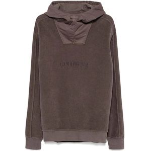 C.p. Company, Heren, Sweatshirts & Hoodies, Bruin, Maat: M