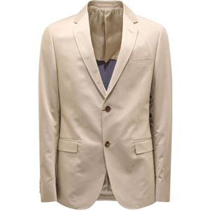 Gucci, Heren, Jassen, Beige, Maat: S Katoen,