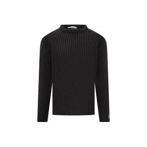 Versace Sweater Buckles Collectie , Black , Heren , Maat: L
