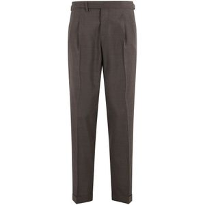 Briglia, Heren, Broeken, Bruin, Maat: XL Wol,