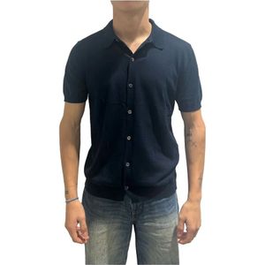 Rayne 1896, Heren, Overhemden, Blauw, Maat: S