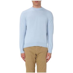 Paul & Shark - Cotton Crew Neck Sweater - Blauw - Heren
