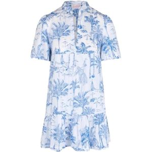 MC2 Saint Barth, Dames, Jurken, Wit, Maat: S