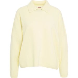 Mvm, Dames, Truien, Geel, Maat: L Kasjmier,