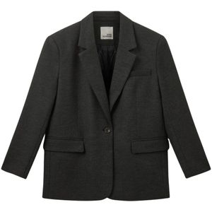 Sofie Schnoor - Chantallysw - Blazer - Zwart - Getailleerd - Paspelzakken