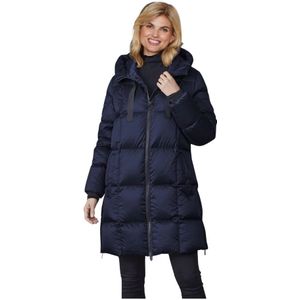 Junge, Dames, Mantels, Blauw, Maat: M