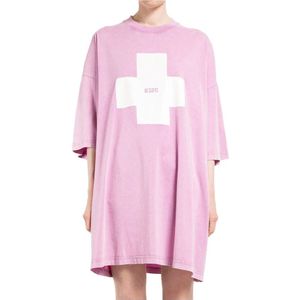 032c, Dames, Tops, Roze, Maat: XS Katoen,