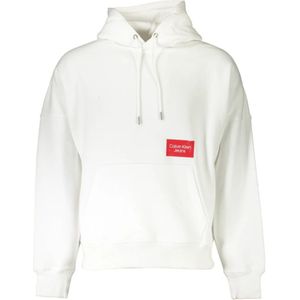 Calvin Klein, Heren, Sweatshirts & Hoodies, Wit, Maat: L