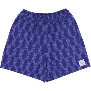 Usual, Heren, Korte broeken, Paars, Maat: XL Poliester,