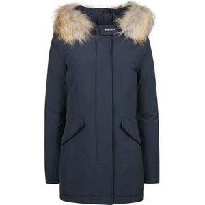 Woolrich Zwarte Parka Jas voor Mannen , Black , Dames , Maat: M