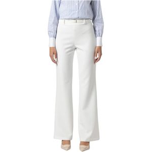 Kocca, Dames, Broeken, Wit, Maat: 2XS Leer,
