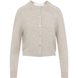 Carven, Dames, Truien, Beige, Maat: XS