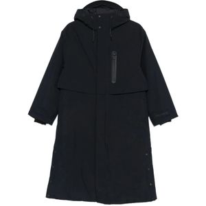 Save The Duck, Dames, Mantels, Blauw, Maat: L Leer,