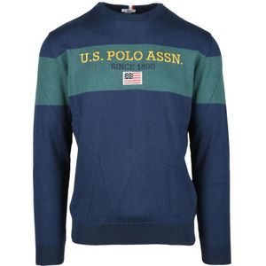 U.s. Polo Assn., Heren, Truien, Veelkleurig, Maat: L Wol,