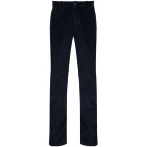 Jacob Cohën, Heren, Broeken, Blauw, Maat: W31 Corduroy,