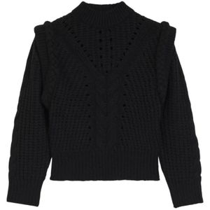 BOSS - C_Fasta - Trui - Zwart - Losse Pasvorm - Lange Mouw