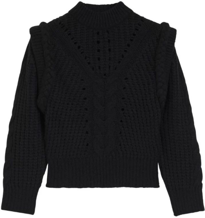 BOSS - C_Fasta - Trui - Zwart - Losse Pasvorm - Lange Mouw