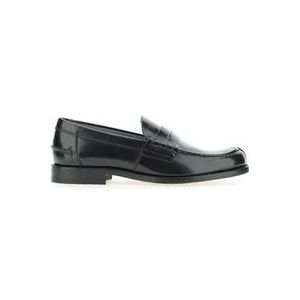 Tod's Zwarte platte schoenen , Black , Heren , Maat: 40 EU