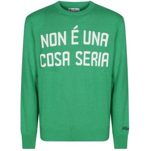 MC2 Saint Barth, Heren, Truien, Groen, Maat: S Wol,