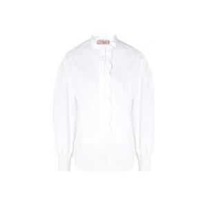 Twinset Casual Hemden , White , Dames , Maat: S