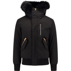 Mackage, Heren, Jassen, Zwart, Maat: 4XS Katoen,