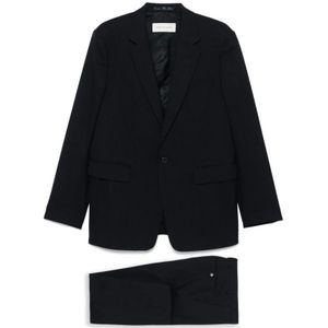 Dries Van Noten, Heren, Pakken, Blauw, Maat: XL