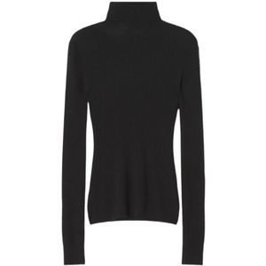 Lanvin, Dames, Truien, Zwart, Maat: M Wol,