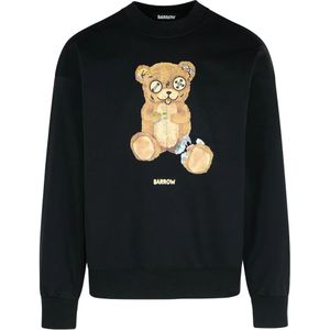 Barrow, Heren, Sweatshirts & Hoodies, Zwart, Maat: S