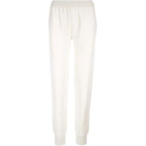 Bottega Veneta, Dames, Broeken, Wit, Maat: S Wol,