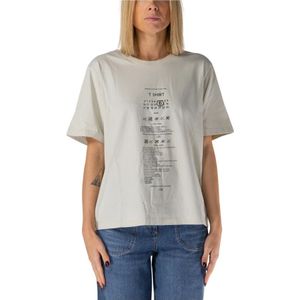 MM6 Maison Margiela, Dames, Tops, Wit, Maat: L Katoen,