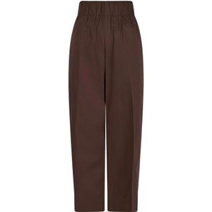 Neo Noir, Dames, Broeken, Bruin, Maat: XS Katoen,