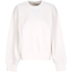 Carhartt Wip, Dames, Sweatshirts & Hoodies, Beige, Maat: XS Katoen,