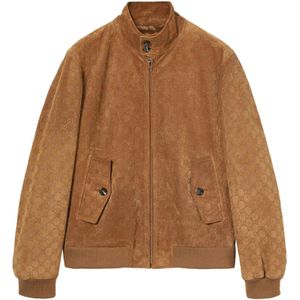 Gucci, Heren, Jassen, Bruin, Maat: XL Wol,