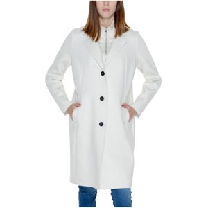 Street One, Dames, Mantels, Wit, Maat: XL Viscose,