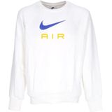 Nike - Lichtgewicht Crewneck Sweatshirt Air French Terry - Wit - Heren