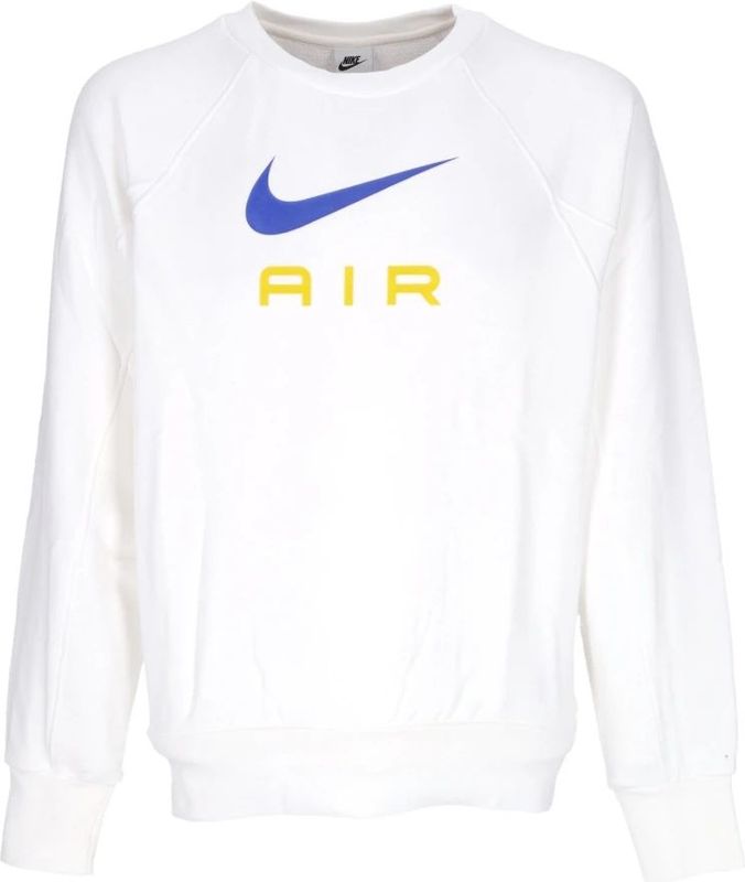 Nike - Lichtgewicht Crewneck Sweatshirt Air French Terry - Wit - Heren