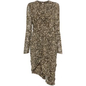Isabel Marant, Dames, Jurken, Veelkleurig, Maat: S