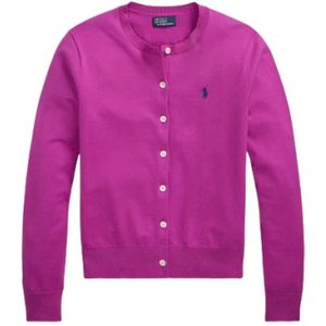 Polo Ralph Lauren, Dames, Truien, Roze, Maat: M Katoen,