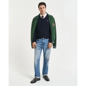 Gant, Heren, Truien, Blauw, Maat: S Wol,