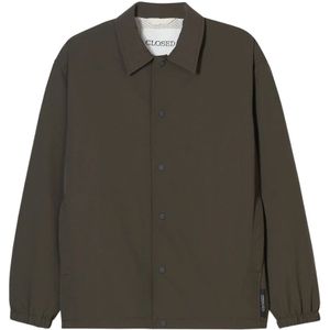 Closed, Heren, Jassen, Groen, Maat: L