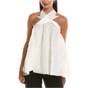 Brunello Cucinelli, Dames, Tops, Wit, Maat: M