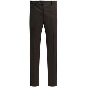 Incotex, Heren, Broeken, Bruin, Maat: XL Katoen,