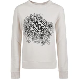 Golden Goose, Dames, Sweatshirts & Hoodies, Wit, Maat: S Wol,