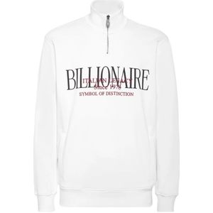 Billionaire, Heren, Sweatshirts & Hoodies, Wit, Maat: S Katoen,