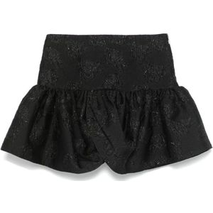 Rotate Birger Christensen, Dames, Rokken, Zwart, Maat: S Poliester,